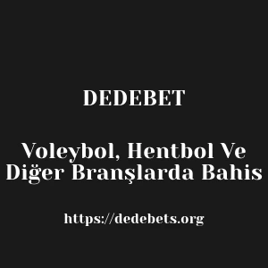 Dedebet Voleybol, Hentbol Ve Diğer Branşlarda Bahis